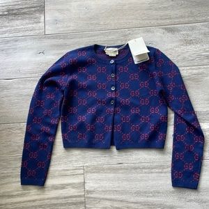 Gucci Girls Cardigan Cropped